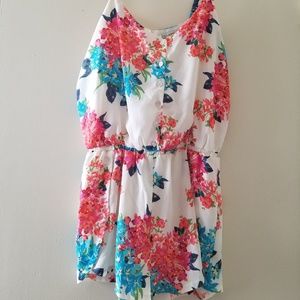 Urban Outfitters White Floral romper